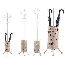 Perchero Paraguero de Metal Redondo Crema Giftdecor 44x44 cm Precio: 57.49999981. SKU: S3609702