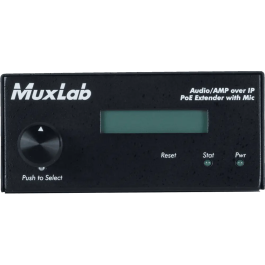 MUXLAB Transmisor de Audio Amplificado Sobre IP 100m