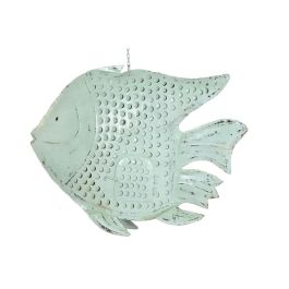 DKD Home Decor Metal fishes 2c24 Pez Portavela Decoracion Hogar Azul Celeste Metal 108 x 80 x 16 cm Precio: 130.5900002. SKU: B19CP2FBSQ