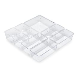 Emuca Kit de 10 Cubos organizadores Cube para cajón, Plástico, Transparente Emuca Kit de 10 Cubos organizadores Cube para cajón, Plástico, Transparente Precio: 11.88999966. SKU: B1FYQDE6Z7