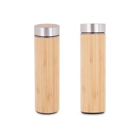 Termo Acero Bambu 500Ml Filtro Kinvara 15X21CM (12 Unidades) Termo Acero Bambu 500Ml Filtro Kinvara 15X21CM (12 Unidades)