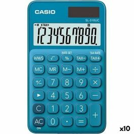 Calculadora Casio SL-310UC Azul (10 Unidades) Precio: 93.49999967. SKU: S8425381