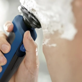 Philips Afeitadora Shaver Series 5000 S5466/17, Eléctrica en Seco y Húmedo, Batería 50min, 2 Accesorios Incluidos