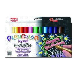 Tempera Solida Playcolor Metallic Pocket 5Gr. Estuche De 12 Colores Precio: 21.6900002. SKU: B1HFH4XHB5