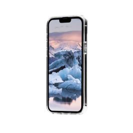 dbramante1928 Greenland Funda Protectora para iPhone 14 Plus Transparente, Fabricada con Plástico Reciclado, Compatible con Carga Inalámbrica