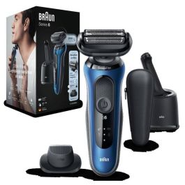Razor eléctrico con precisión Mower Braun Series 6 61 -B7200CC - SmartCare Center, Azul Razor eléctrico con precisión Mower Braun Series 6 61 -B7200CC - SmartCare Center, Azul