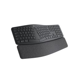 Logitech ERGO K860 Teclado Ergonómico Inalámbrico con Reposamuñecas para Negocios y Uso General