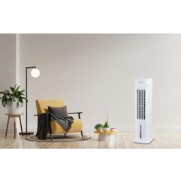 OCEANIC Ventilador de columna OCEANIC - 70W - Alto 76,5 cm - 3,5L - 3 velocidades - Oscilante - Blanco OCEANIC Ventilador de columna OCEANIC - 70W - Alto 76,5 cm - 3,5L - 3 velocidades - Oscilante - Blanco