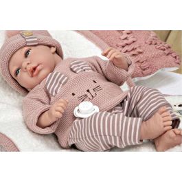 Muñecas Arias Muñeca Elegance Andie con Mantita 40 cm Cuerpo Blando