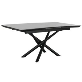 Mesa Comedor Moderno DKD Home Decor Gris Negro 90 x 76 x 160 cm Precio: 643.9899994. SKU: B1JWWNS55M