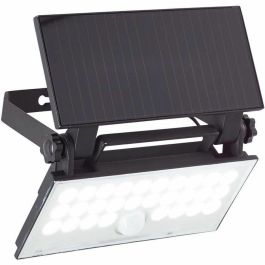 Brilliant Aplique de exterior LUTON BRI4004353437793 LED y Solar con Detector de Movimiento en Negro