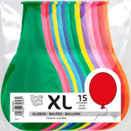 Party Time 15 Globos de Látex Color Surtido 30,5 cm