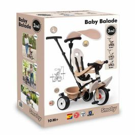 Smoby SMO7600741403 Triciclo para Bebés Beige Smoby SMO7600741403 Triciclo para Bebés Beige