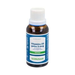 BONUSAN Vitamina D3 Líquida 30ml con Aceite de Oliva para Veganos - Fácil Absorción y Sistema Inmunológico Precio: 17.8899996. SKU: B1GNGF5EZA