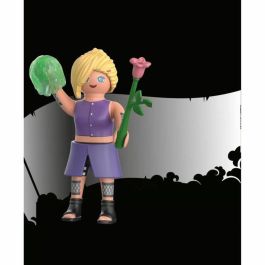 Playmobil Naruto Shippuden Ino con bola de chakra y flor