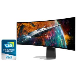 SAMSUNG Monitor Odyssey OLED G9 S49CG954SU 49" UWQHD 5120x1440 OLED 240Hz 0,03ms Curvo Plata