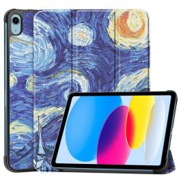 CoreParts For Apple iPad 10th Gen 10.9-inch (2022) Tri-fold Caster Hard Shell Cover with Auto Wake Function - Starry Sky Style Precio: 13.78999974. SKU: B15MLSCCFJ