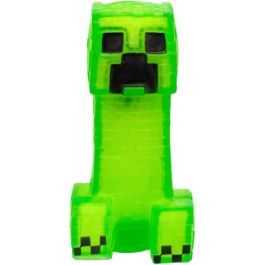 Figura Elástica - GOO JIT ZU - Creeper de Minecraft - 11 cm - Textura Elástica - 3x Elástico