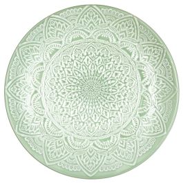 Plato Llano Verde Sahara Home Deco Factory diámetro 27 Precio: 5.59000035. SKU: B17LK7998F