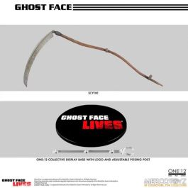 Mezco Toyz Ghost Face Scream Figura Articulada One:12 Collective 16 cm con Ropa de Tela y Múltiples Accesorios Mezco Toyz Ghost Face Scream Figura Articulada One:12 Collective 16 cm con Ropa de Tela y Múltiples Accesorios