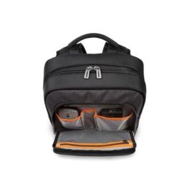 Targus Mochila Citysmart Essential para Portátil de 15.6 Pulgadas, Color Negro y Gris, Compartimentos Multi-Fit, Diseño Urbano y Ligero