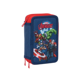 Safta Plumier Escolar Triple Avengers 37 Piezas 195x125x55 mm Precio: 20.98999947. SKU: B12DTTTRFC