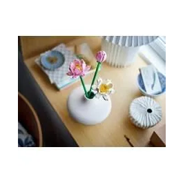 Lego 40647 Flores de Loto Creator, Kit de Construcción para Niñas y Niños a Partir de 8 Años, con 3 Flores Artificiales