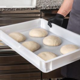 CAMBRO - DB604010-148 - Caja de masa para pizza - 60 x 40 x 9,5 cm - Blanco - (Tapa no incluida) Precio: 33.4999995. SKU: B169XQCR23