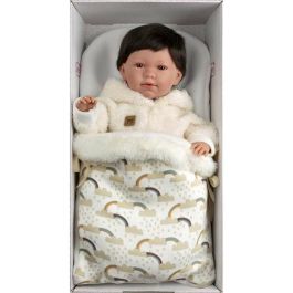 Llorens Muñeca Mimi Llorona 42cm, Cuerpo de Tela, con Saquito y Sonidos. Incluye Pilas LR44. Recomendada +3 Años Llorens Muñeca Mimi Llorona 42cm, Cuerpo de Tela, con Saquito y Sonidos. Incluye Pilas LR44. Recomendada +3 Años