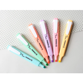 Stabilo Marcador Fluorescente Swing Cool Pastel Edición Limitada, Blíster 6 Unidades
