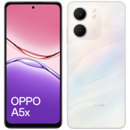 OPPO A5x 110010348468 Smartphone 4G Dual SIM 6.67" 4GB RAM 128GB 6000mAh Blanco Snapdragon 6s Gen 1 32MP IP65 Precio: 168.88999952. SKU: B1CTSN86JV