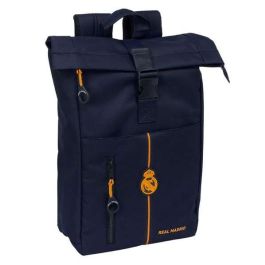 Mochila para Portátil Real Madrid C.F. 24/25 Away Azul marino 28 x 42 x 13 cm