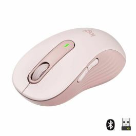 Ratón Inalámbrico Logitech Signature M650 L - Silencioso Tamaño Grande, Bluetooth, Botones Programables - Rosa Precio: 39.49999988. SKU: S7815783