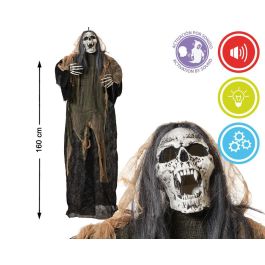 Esqueleto Colgante 160 X 110 cm con Luz, Sonido y Movimiento para Ambientes de Miedo Precio: 28.49999999. SKU: B13RAEK7C3