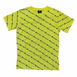Camiseta de Manga Corta Infantil Champion 305655-YL020 Amarillo