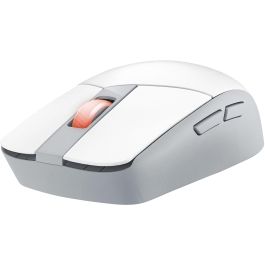 ASUS ROG Strix Impact III Wireless Ratón Gaming Ambidextro RF Wireless + Bluetooth Óptico 36000 DPI Blanco 90MP03D0-BMUA10