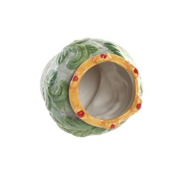 Macetero Mediterraneo DKD Home Decor Verde Multicolor 10 x 14 x 10 cm (4 Unidades) Macetero Mediterraneo DKD Home Decor Verde Multicolor 10 x 14 x 10 cm (4 Unidades)