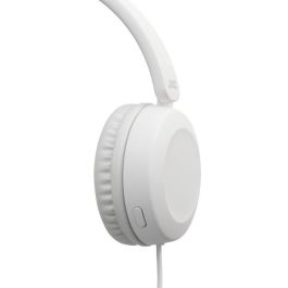 JVC Auriculares Diadema Plegable HA-S31M-A-E con Micrófono Integrado y Jack 3.5mm Color Blanco
