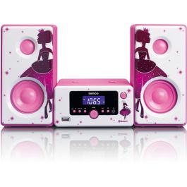 Lenco MC-020 Minicadena Princess Rosa/Blanco 10W FM PLL Bluetooth USB con Radio y Alarma Precio: 96.79000056. SKU: B12HBWV9ST