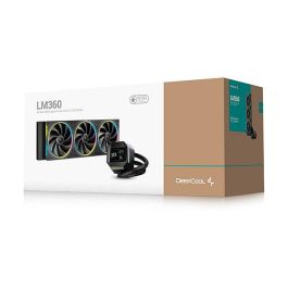 Deepcool LM360 Kit de Refrigeración Líquida para Procesador 12 cm 3 Ventiladores Negro
