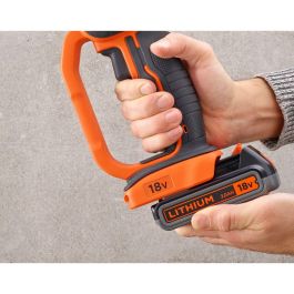 BLACK+DECKER BCG720N-XJ Amoladora angular 18V 125mm para trabajos de lijado y corte