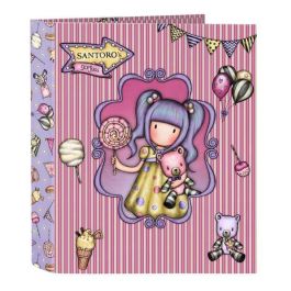 Carpeta de anillas Gorjuss First prize Lila A4 27 x 33 x 6 cm Precio: 5.50000055. SKU: S4306649