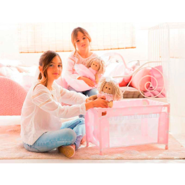 Cuna de Viaje Carlota Rosa 530x320x320 mm