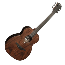 LAG Guitarra Acústica Travel Sauvage Natural Satinado Brankowood Eucalipto 600mm