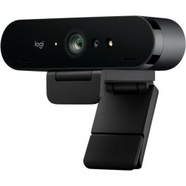 Logitech BRIO 4K Webcam USB Graphite - Cámara Web 4K Ultra HD con Micrófonos Integrados para Videoconferencias y Streaming