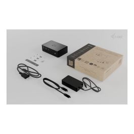 I-TEC Thunderbolt 5 Quattro Display DS 2xTB5 2xHDMI 1x2.5GLAN 1xUSB-C Gen2 Docking Station 140W PD