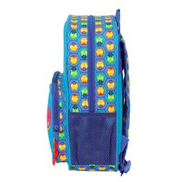 Safta Mochila Infantil Iron Man con Bolsillos, Adaptable a Carro, 340x260x110 mm