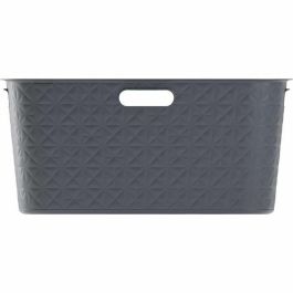Curver CUR1728619300822 Cesta para la ropa sucia Softex 45 L Gris