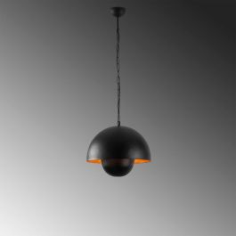 Lámpara Colgante Yanığara - 2676 Metal Negro E27 Sin Bombilla OPV-584TTM1276