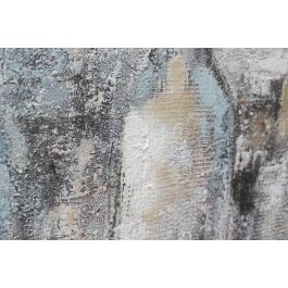 DKD Home Decor Cuadro Tradicional Multicolor Lienzo y Pino Pintado a Mano 100 x 100 x 2.8 cm (2 Unidades)